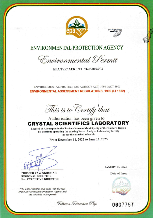 Crystal Scientifics Laboratory